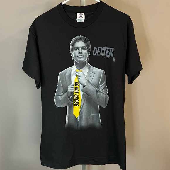Delta Other - Rare Vintage vtg Dexter 2006 do not cross graphic t-shirt tee shirt M black